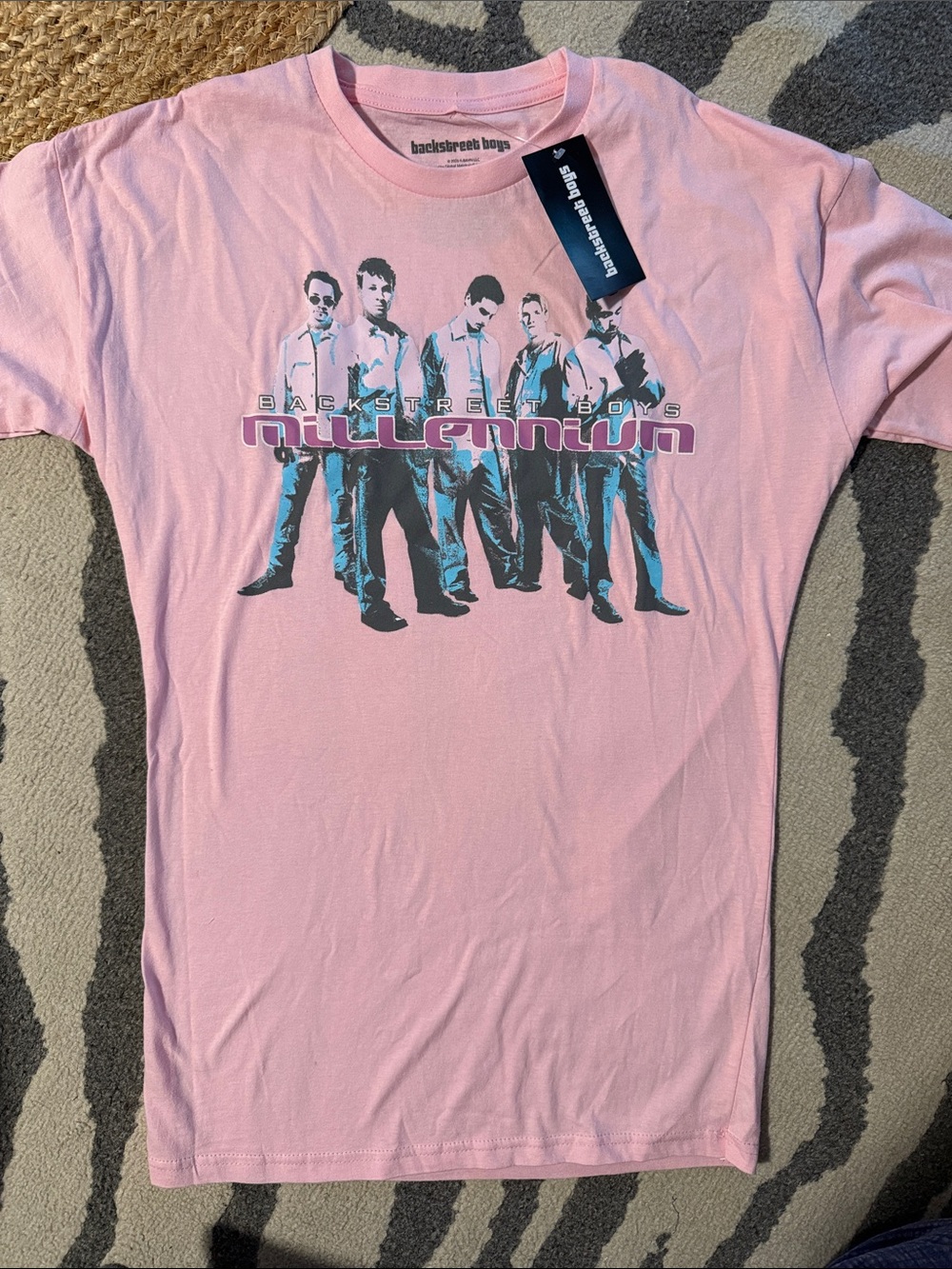 Pink Millennium Graphic Tee Backstreet Boys